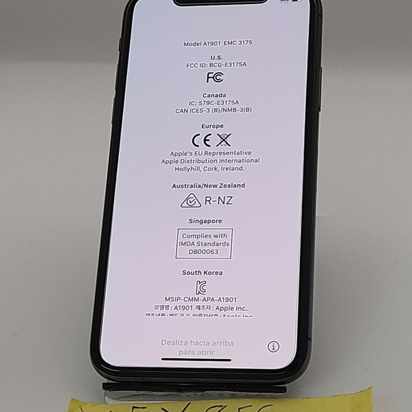 Apple iPhone X - Unlocked, 256 GB, Gray, A1901, GSM