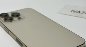 Good
													Apple iPhone 13 Pro - Unlocked, Gold, 256 GB, A2483, photo 4 of 6