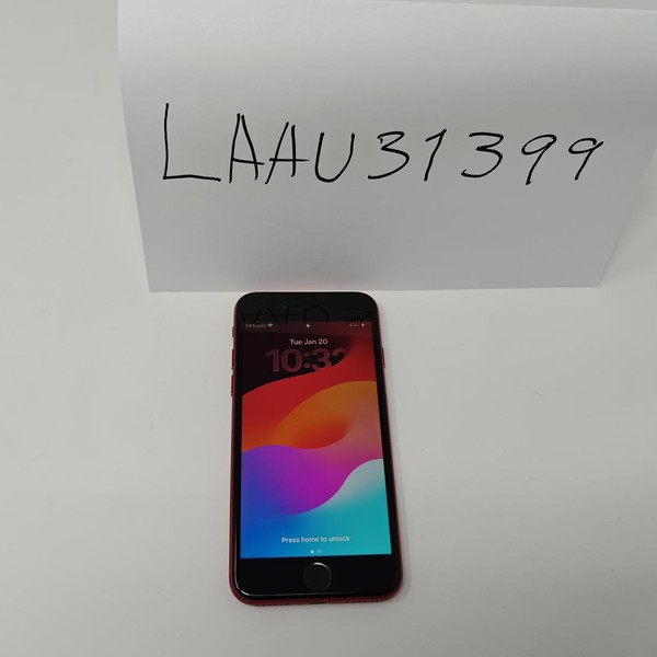 Apple iPhone SE 2nd Gen 2020 - Unlocked, Red, 64 GB, A2275