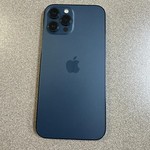Mint Apple iPhone 12 Pro Max - Unlocked, 256 GB, Pacific Blue, A2342