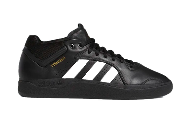 adidas Tyshawn Black White Smooth Leather for sale