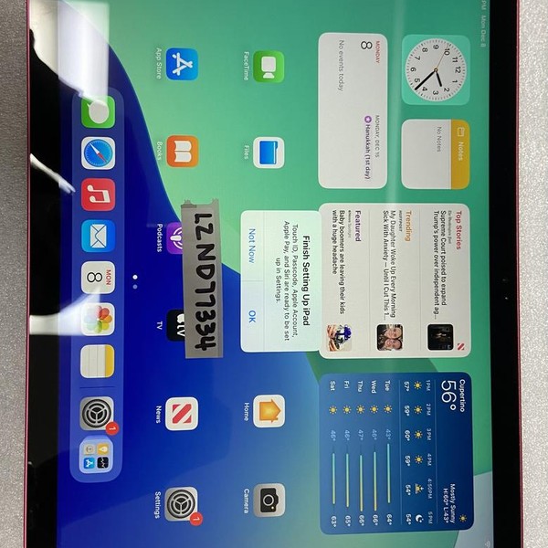 Apple iPad 10th Gen - Wi-Fi, 64 GB, Pink, A2696