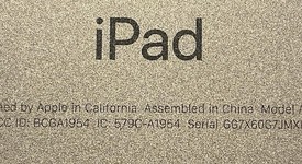 Good
													Apple iPad 6th Gen - AT&T, Gold, 128 GB, A1954, photo 1 of 7