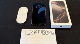 Good
													Apple iPhone 16 Pro Max - Unlocked, Natural, 256 GB, A3084, photo 1 of 8