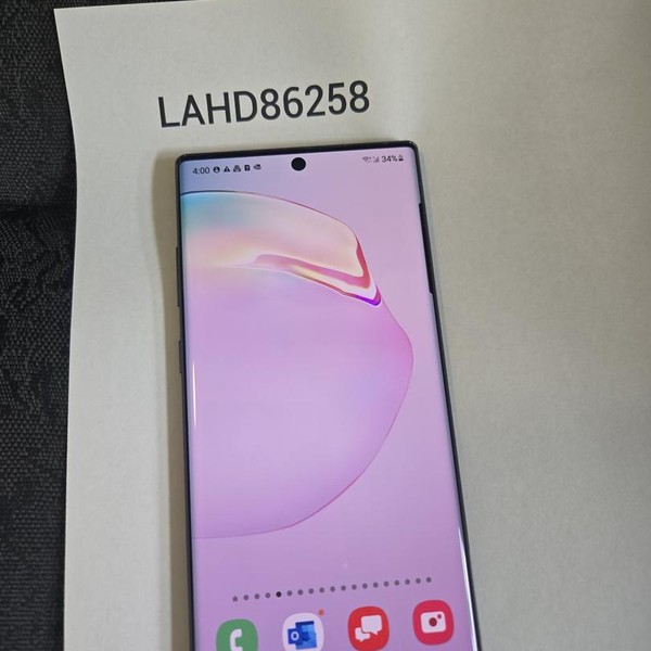 Samsung Galaxy Note 10 Plus - Verizon, 256 GB, Black, 12 GB, SM-N975U