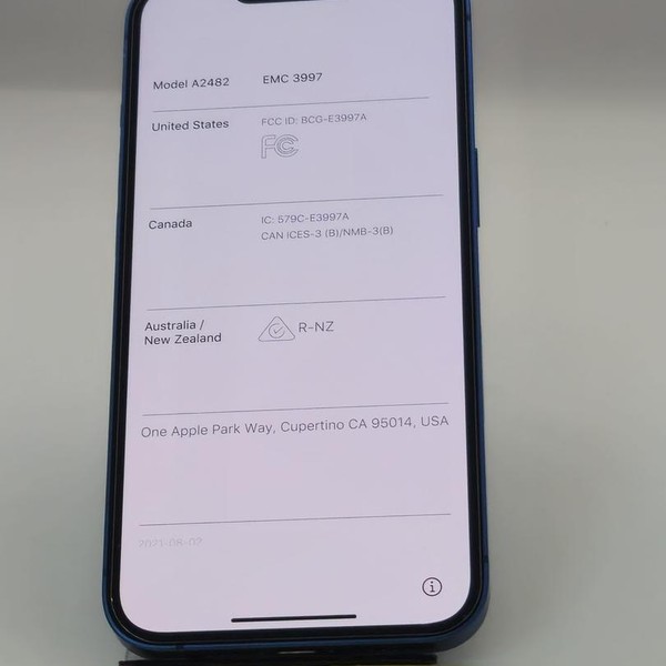 Apple iPhone 13 - AT&T, 128 GB, Blue, A2482