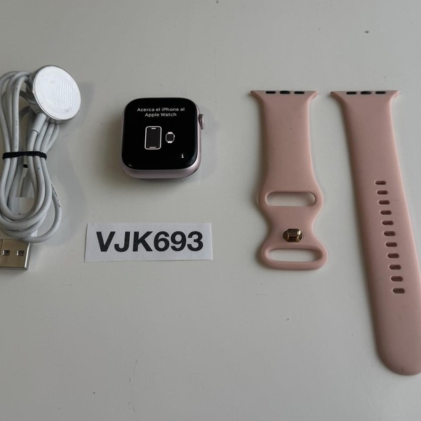 Apple Watch Series 9 45mm - Unlocked, Pink, A2984 - Cellular, Aluminum
