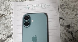 Mint
													Apple iPhone 16 - Unlocked, Teal, 128 GB, A3081, photo 2 of 7