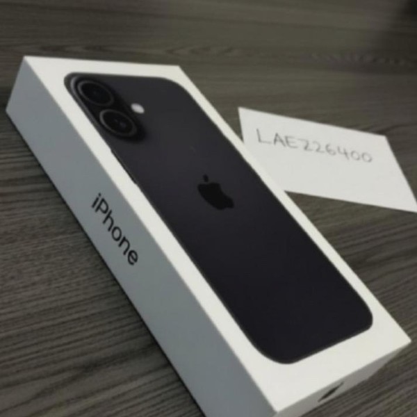 Apple iPhone 16 - Unlocked, 128 GB, Black, A3081