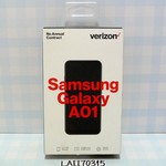 New Samsung Galaxy A01 - Verizon, 16 GB, Black, 2 GB, SM-A015U, Prepaid