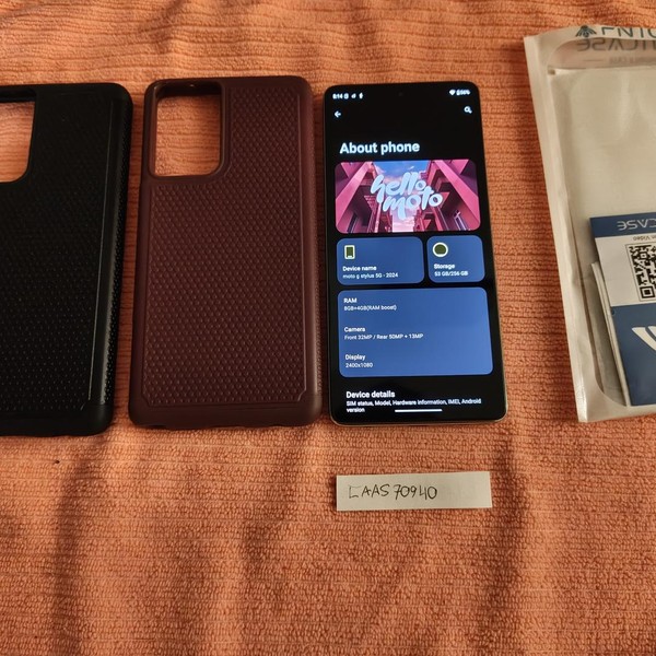 Moto G Stylus 5G (2024) - Unlocked, 256 GB, Tan, 8 GB