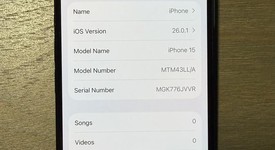 Good
													Apple iPhone 15 - Unlocked, Black, 256 GB, A2846, photo 1 of 12