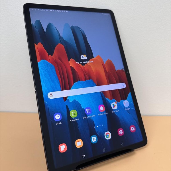 Samsung Galaxy Tab S7 - AT&T, 128 GB, Mystic Black, 6 GB, SM-T878U, 5G