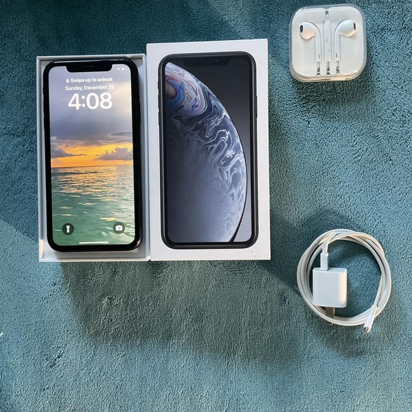 Apple iPhone Xr - Unlocked, 64 GB, Black, A1984