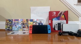 Good
													Nintendo Switch - OLED - Black, 64 GB, Super Smash Bros., photo 1 of 16