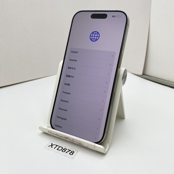 Apple iPhone 16 Pro - Unlocked, 128 GB, White, A3083