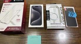 New
													Apple iPhone 15 Pro - Unlocked, Black, 128 GB, A2848, photo 1 of 3