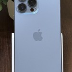 Good Apple iPhone 13 Pro Max - Unlocked, Sierra Blue, 128 GB, A2484