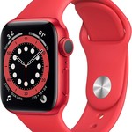 Mint Apple Watch Series 6 40mm - Unlocked, Red, A2293 - Cellular, Aluminum