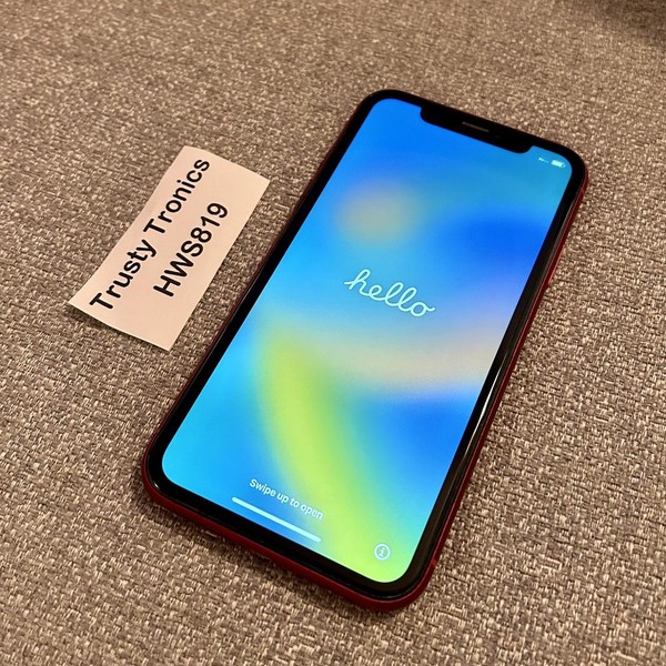 Apple iPhone Xr - Unlocked, 64 GB, Red, A1984