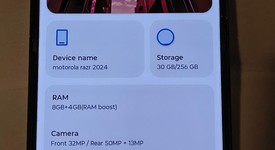 Good
													Motorola Razr (2024) - Unlocked, Gray, 256 GB, 8 GB, photo 5 of 14