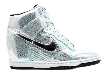 Nike Dunk High Sky Hi Silver San Fran Marathon (GS) for sale
