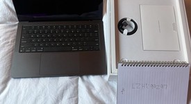 Good
													MacBook Pro 2024 - 14" - Apple M4, Space Black, 512 GB, 16 GB, photo 1 of 5