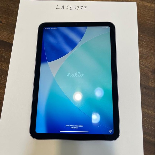 Apple iPad Mini (6th Gen) - Wi-Fi, 64 GB, Purple, A2567