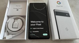 Mint
													Google Pixel 6a - Unlocked, Chalk, 128 GB, 6 GB, GX7AS, photo 1 of 14