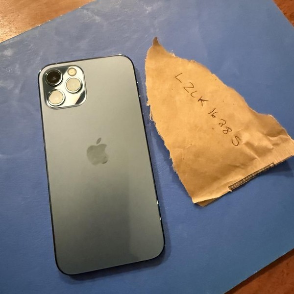Apple iPhone 12 Pro - Unlocked, 128 GB, Pacific Blue, A2341