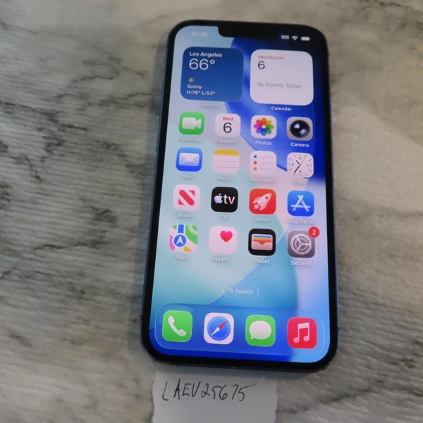 Apple iPhone 13 - Unlocked, 128 GB, Blue, A2482