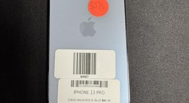 Fair
													Apple iPhone 13 Pro - Unlocked, Sierra Blue, 128 GB, A2483, photo 1 of 7