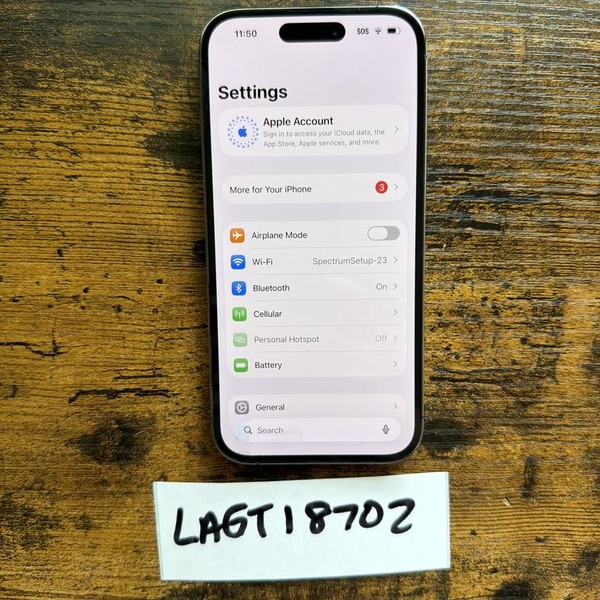 Apple iPhone 14 Pro - Unlocked, 128 GB, Purple, A2650