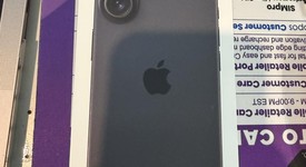 New
													Apple iPhone 16 - Unlocked, Black, 128 GB, A3081, photo 1 of 5