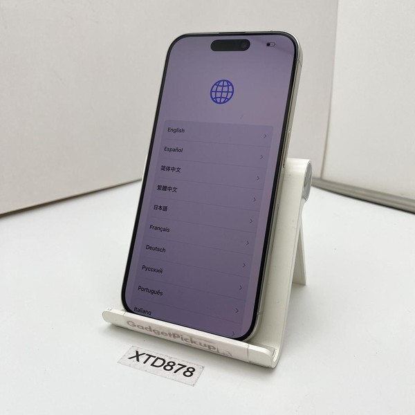 Apple iPhone 15 Pro - Unlocked, 256 GB, White, A2848