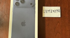 New
													Apple iPhone 17 Pro Max - Unlocked, Deep Blue, 256 GB, A3257, photo 1 of 2