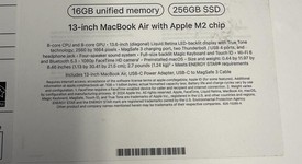 Good
													MacBook Air 2022 - 13" - Apple M2, Midnight, 256 GB, 16 GB, photo 3 of 11