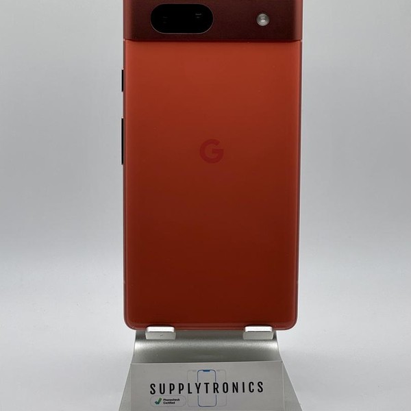 Google Pixel 7a - Unlocked, 128 GB, Coral, 8 GB, GWKK3