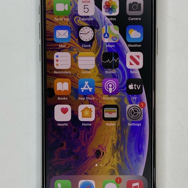 Apple iPhone Xs - Unlocked, 256 GB, Silver, A1920