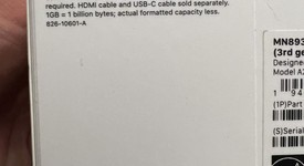 Good
													Apple TV 4k 3rd Gen (2022) - 128 GB, Wi-Fi + Ethernet, photo 3 of 3