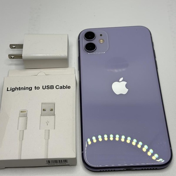 Apple iPhone 11 - Unlocked, 128 GB, Purple, A2111