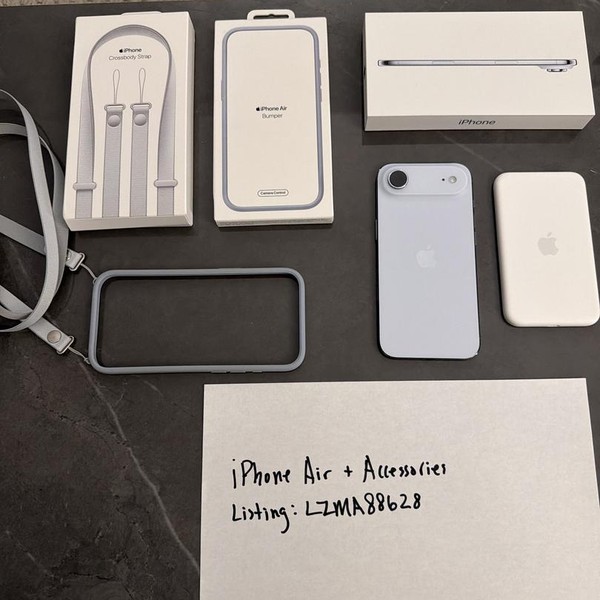 Apple iPhone Air - Unlocked, 512 GB, Sky Blue, A3260