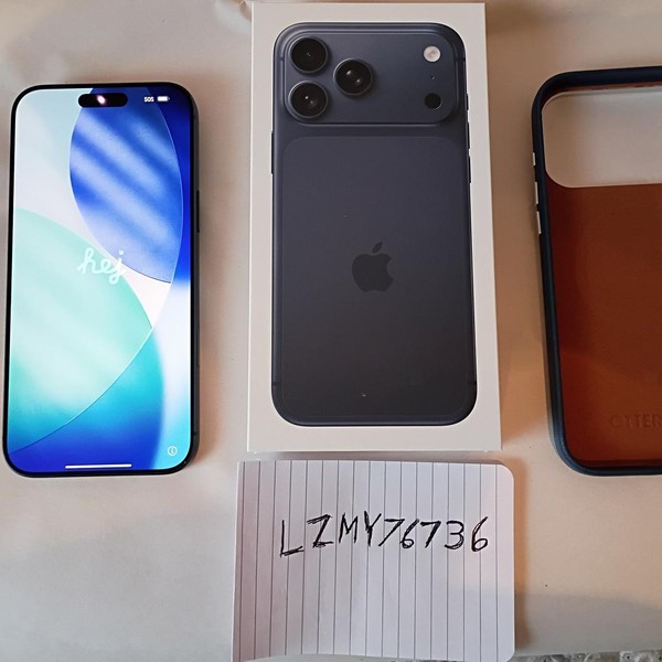 Apple iPhone 17 Pro Max - Unlocked, 1 TB, Deep Blue, A3257