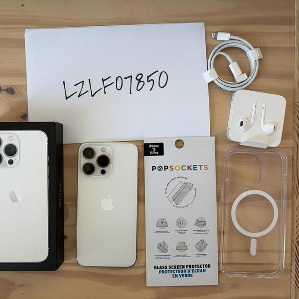 Apple iPhone 13 Pro - Unlocked, 256 GB, Silver, A2483