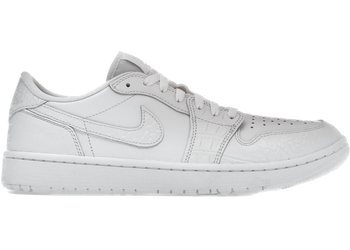 Jordan 1 Retro Low Golf White Croc for sale