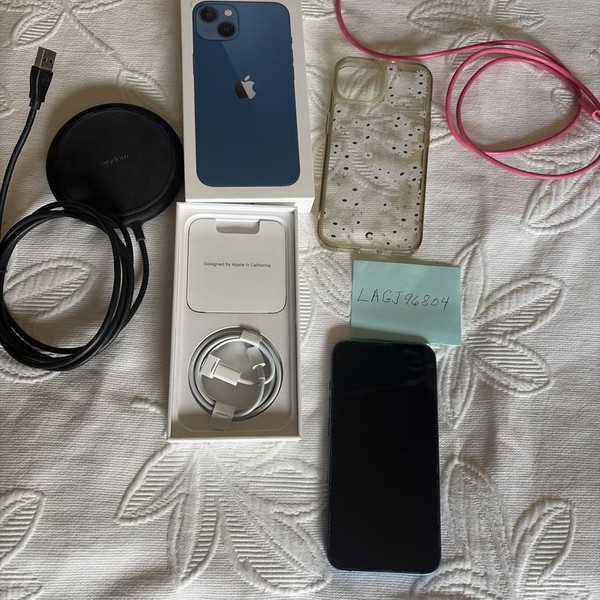 Apple iPhone 13 - T-Mobile, 128 GB, Blue, A2482