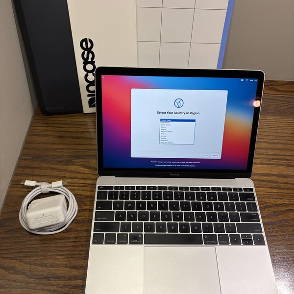 MacBook Retina 2015 - 12 inch - 512 GB, Silver, 8 GB