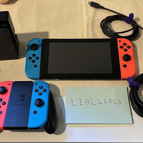 Nintendo Switch - 32 GB, Red & Blue, Mario Red & Blue Edition