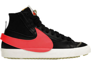 Nike Blazer Mid 77 Jumbo Black Bright Crimson for sale