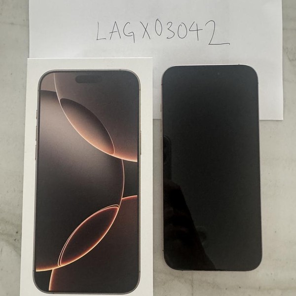 Apple iPhone 16 Pro Max - AT&T, 256 GB, Desert, A3084